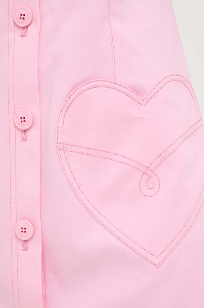 Φόρεμα Moschino Jeans 0407.3223 ροζ