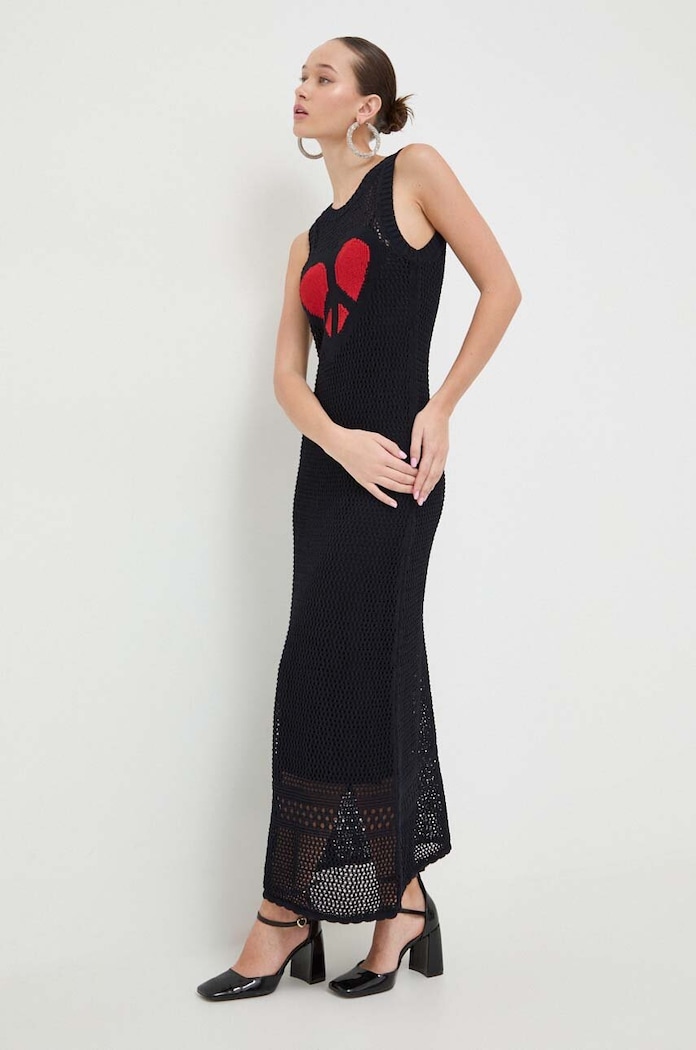 Haljina Moschino Jeans 0492.3204 crna SS24