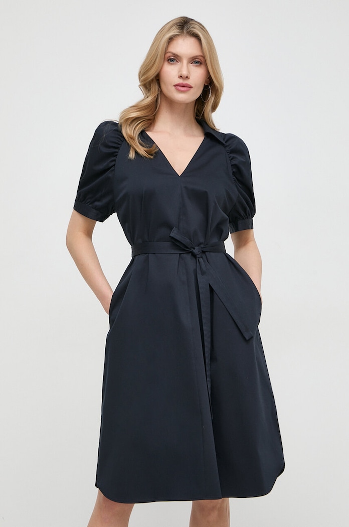 Îmbrăcăminte BOSS rochie 50515778 bleumarin