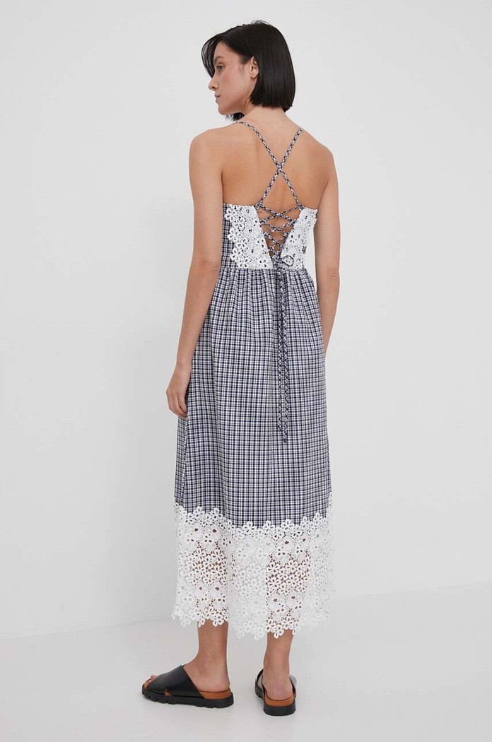 Îmbrăcăminte Barbour rochie LDR0765 bleumarin
