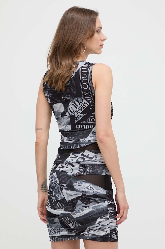 Ruházat Versace Jeans Couture ruha 76HAO974.JS288 fekete