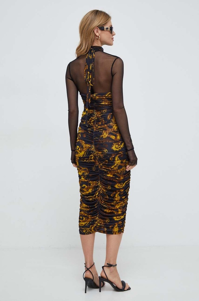 Oblečení Šaty Versace Jeans Couture 76HAO9D8.JS291 černá