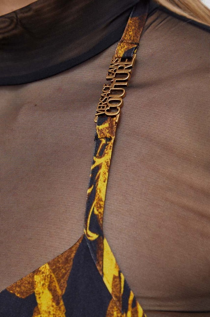 Šaty Versace Jeans Couture 76HAO9D8.JS291 černá