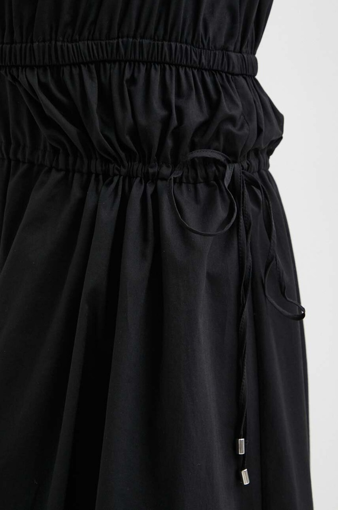 Pinko sukienka bawełniana czarny 103740.A1XN