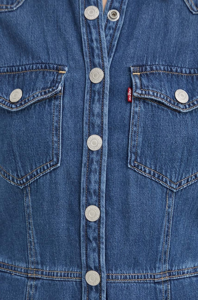 Дънкова рокля Levi's A7565 син