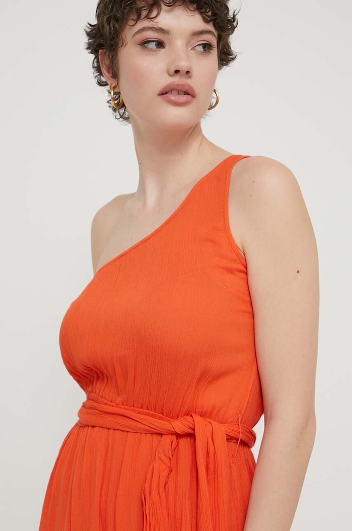 Obleka Billabong oranžna EBJWD00143