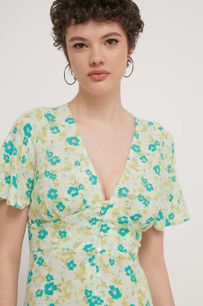 Haljina Billabong Your Girl zelena ABJWD00671
