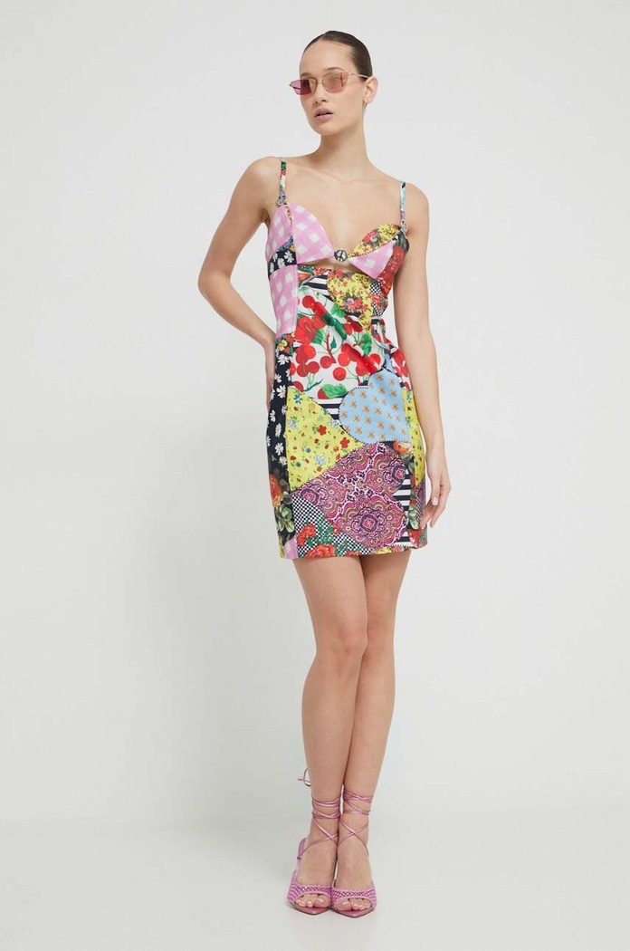 Haljina Moschino Jeans 0425.3776 šarena SS24