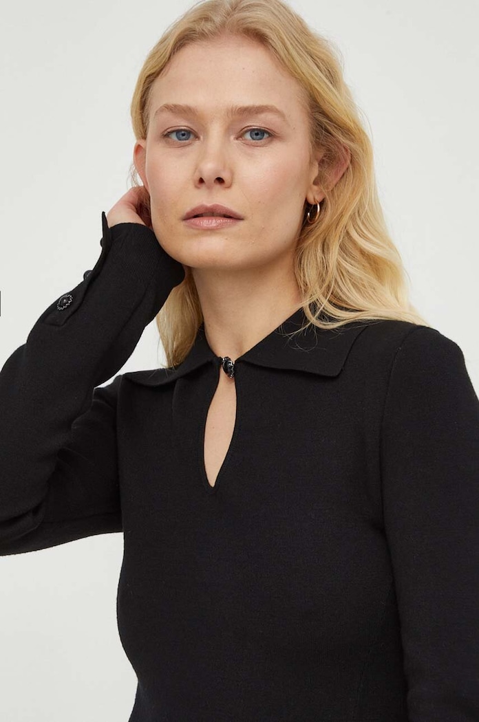 Rochie The Kooples negru FROB28038K