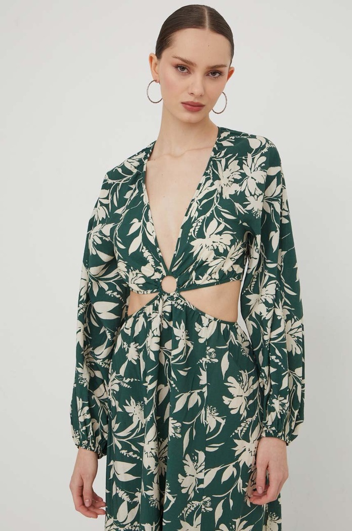 Рокля Abercrombie & Fitch зелен KI159.4083.334