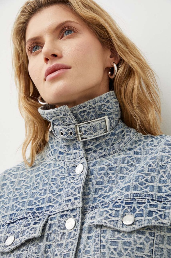 Gestuz rochie din denim 10908695