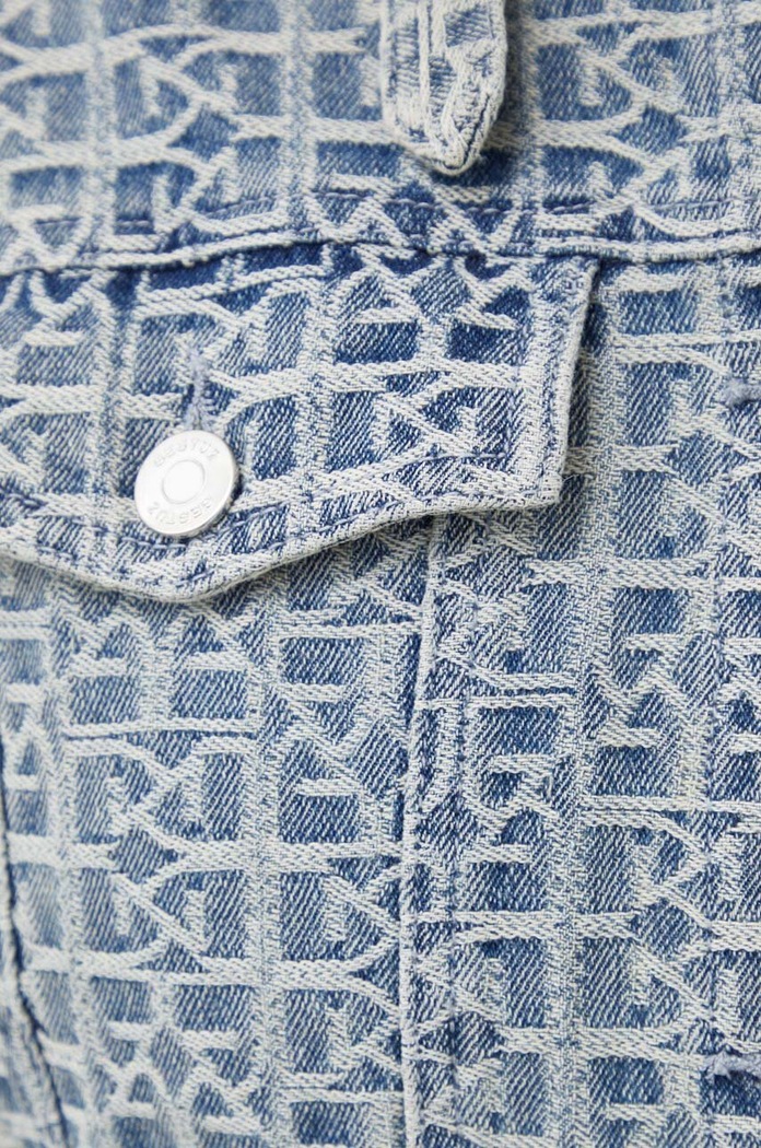 Gestuz rochie din denim 10908695