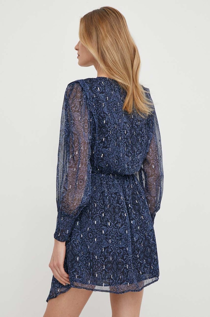 Oblečenie Šaty Pepe Jeans Camille PL953521 tmavomodrá