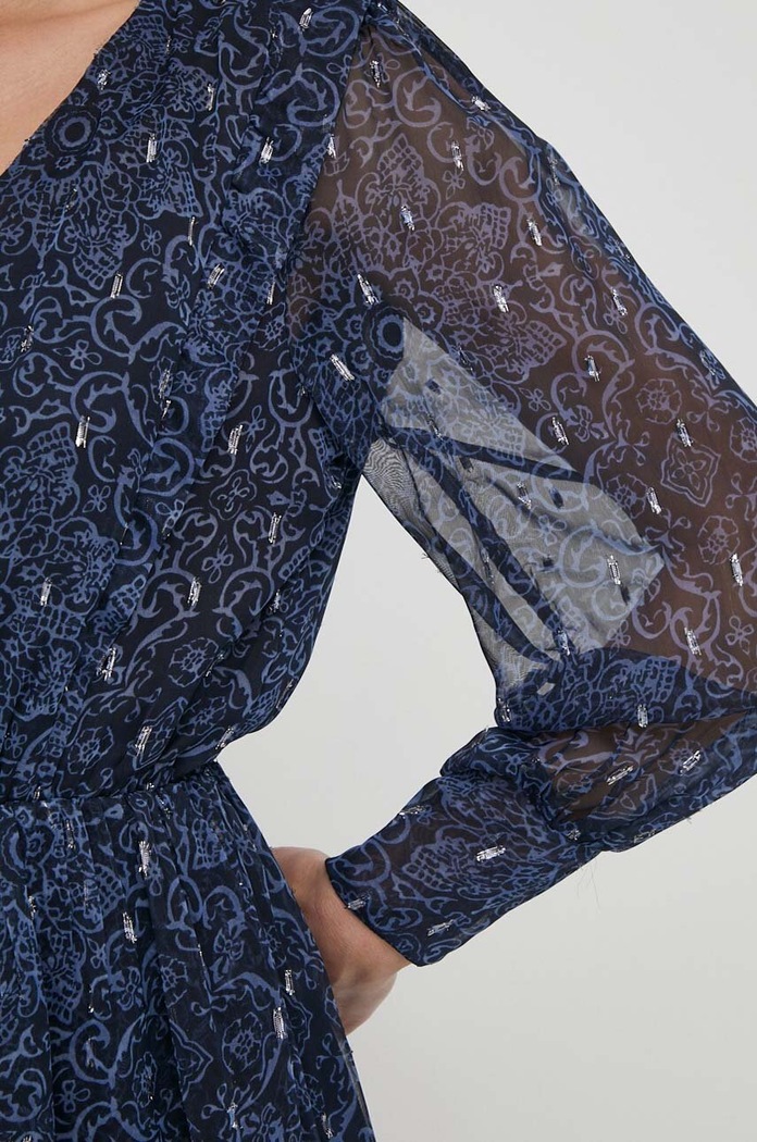 Šaty Pepe Jeans Camille PL953521 tmavomodrá