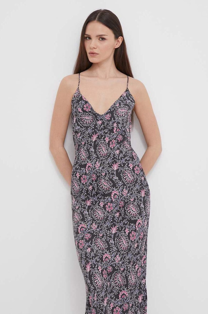 Šaty Pepe Jeans POPPY PL953536 sivá SS24