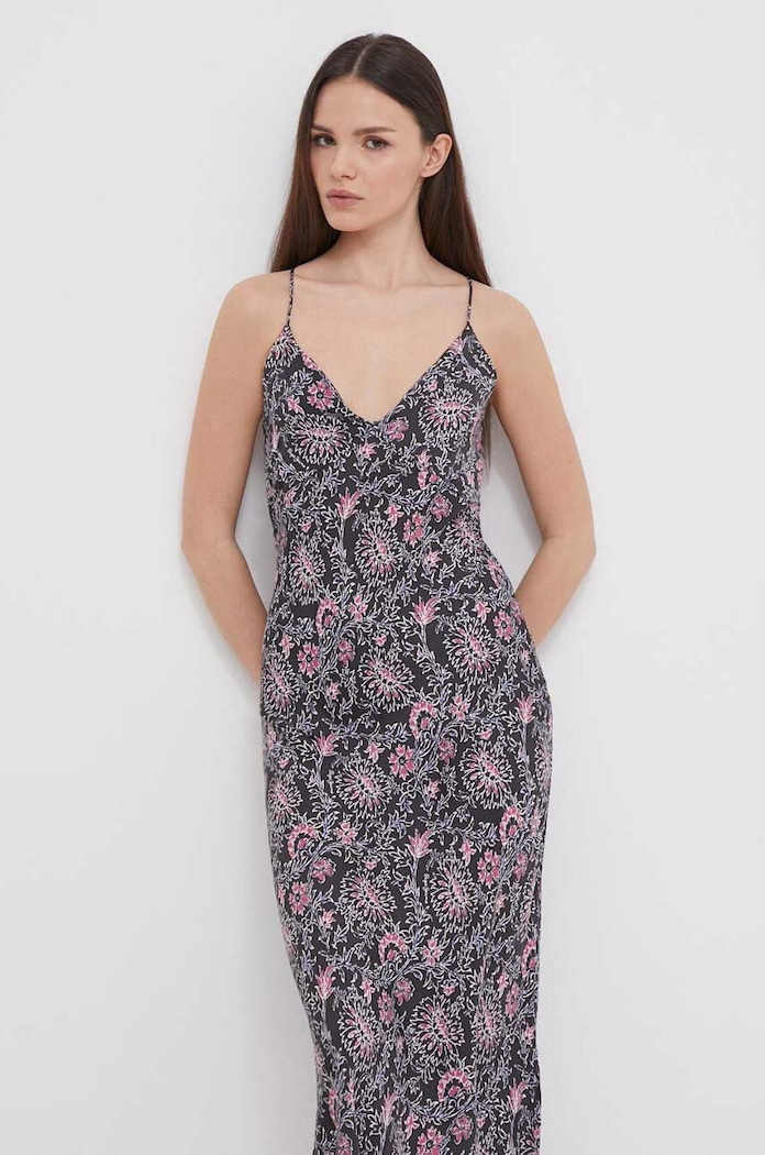 Šaty Pepe Jeans POPPY PL953536 sivá SS24