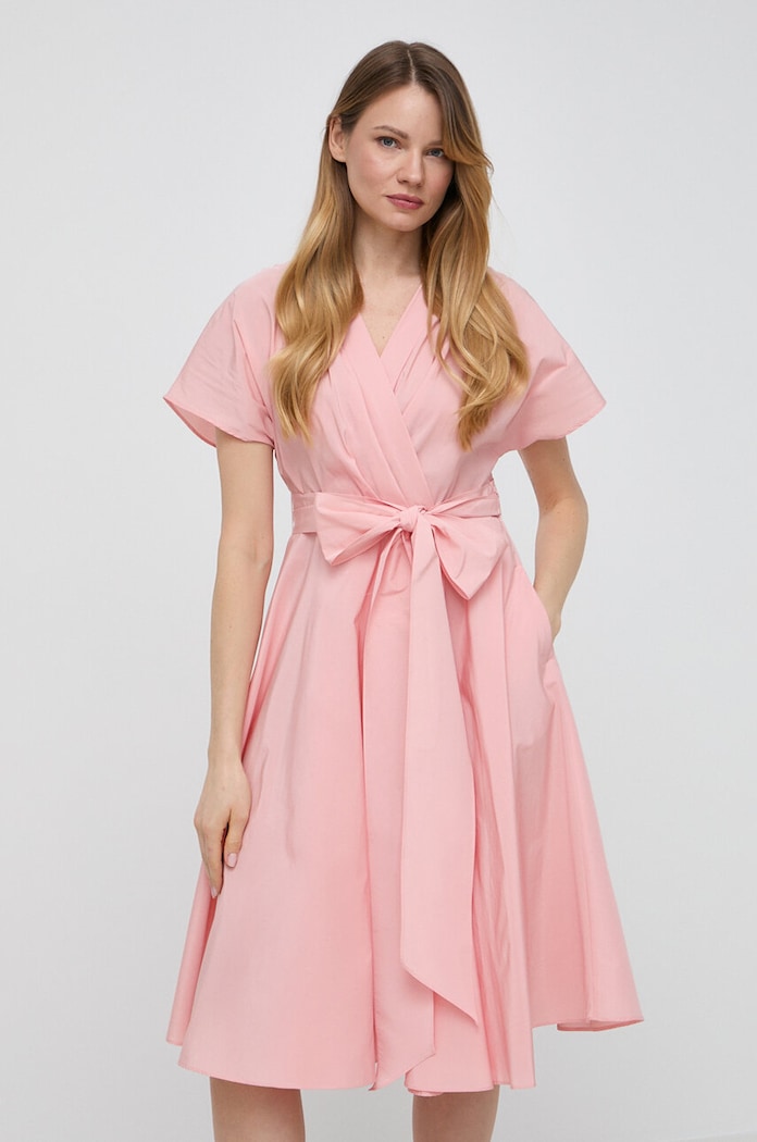 Ruházat Weekend Max Mara ruha 2415221172600 rózsaszín