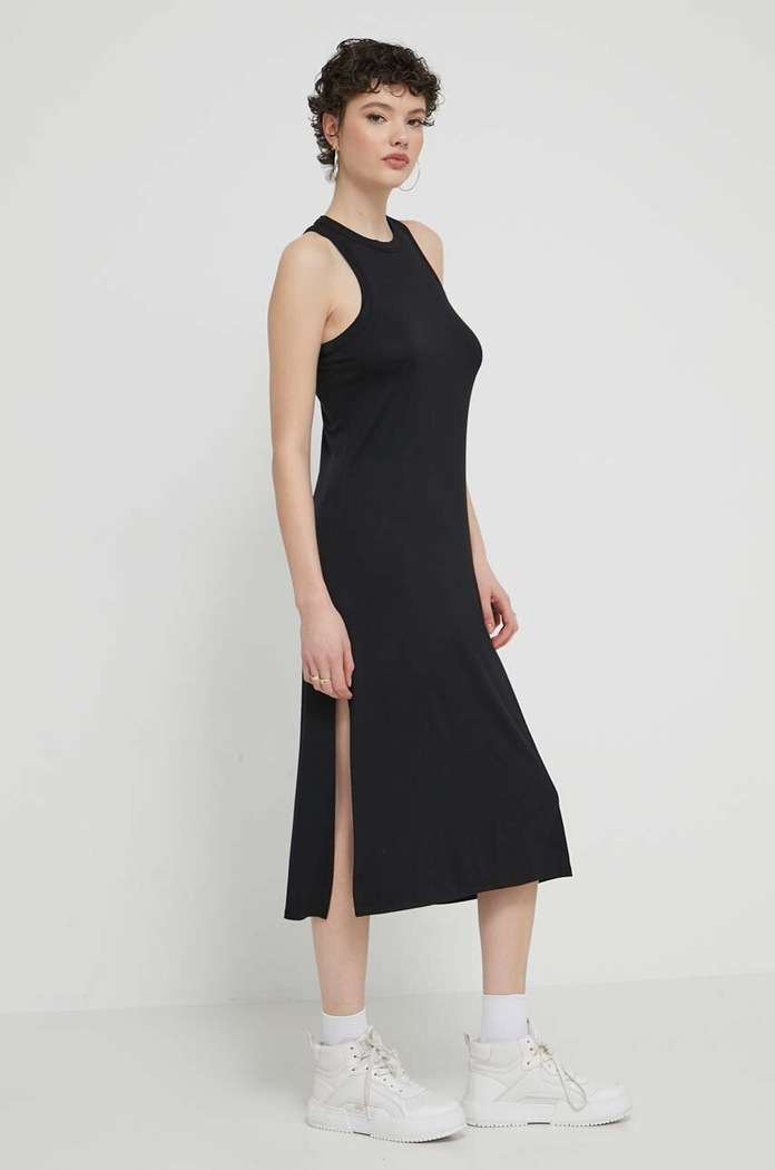 Volcom rochie midi negru B1312318