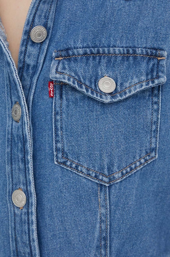 Džínové šaty Levi's A7592 modrá