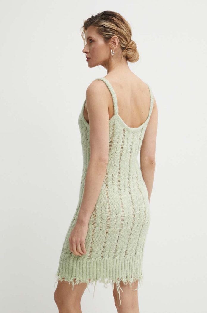 Oblečenie Šaty s prímesou vlny Résumé ArmieRS Knit Dress 20331113 zelená