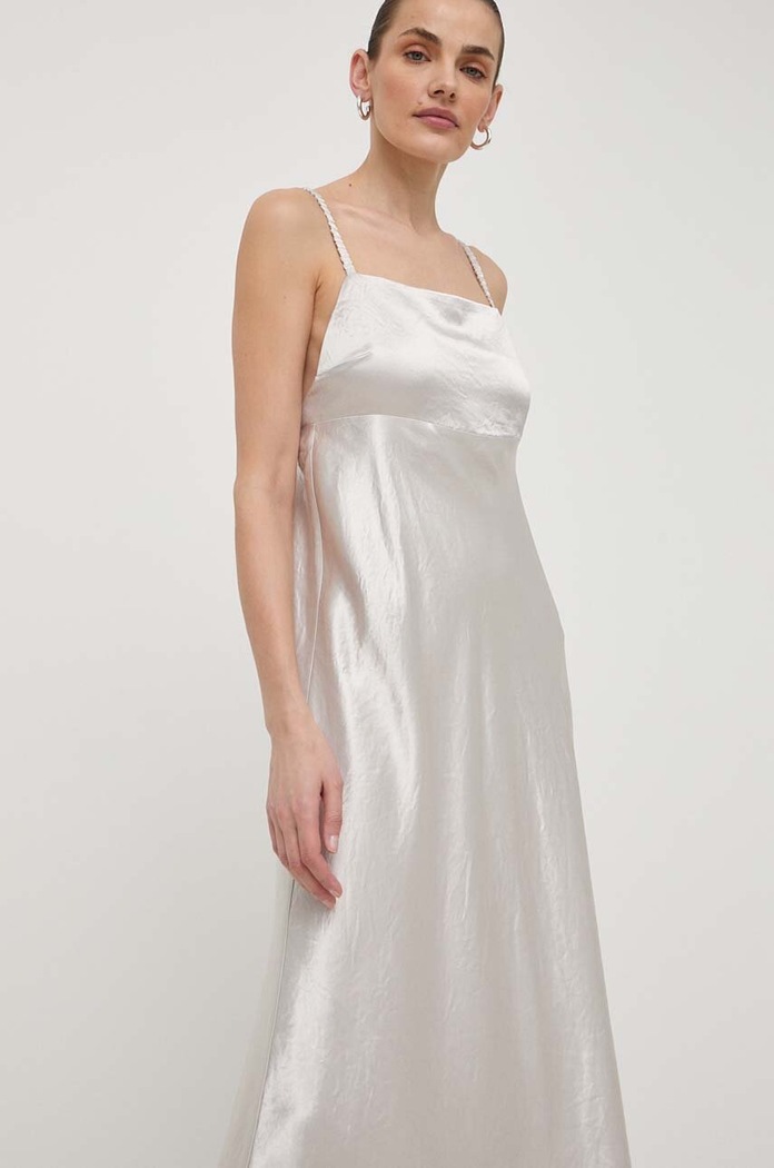 Šaty Max Mara Leisure maxi šedá 2416221088600
