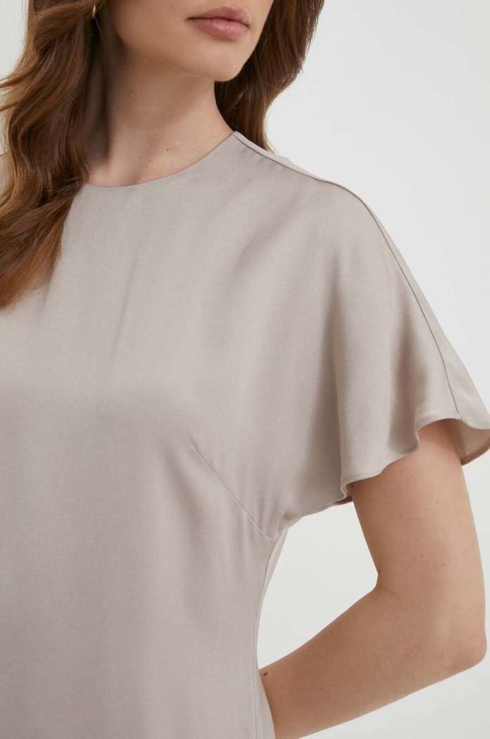 Φόρεμα Calvin Klein μπεζ K20K207056