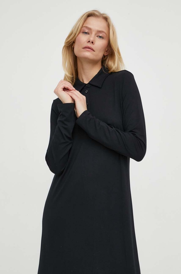 Marc O'Polo rochie 401214959011 negru SS24