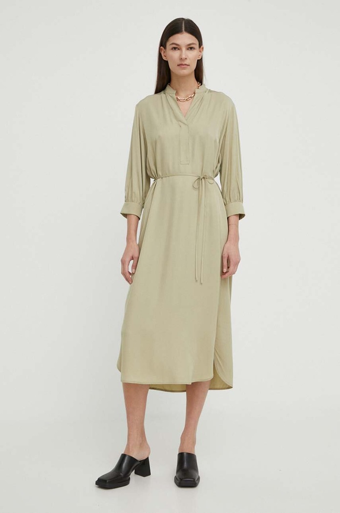 Marc O'Polo rochie 402116921207 verde SS24