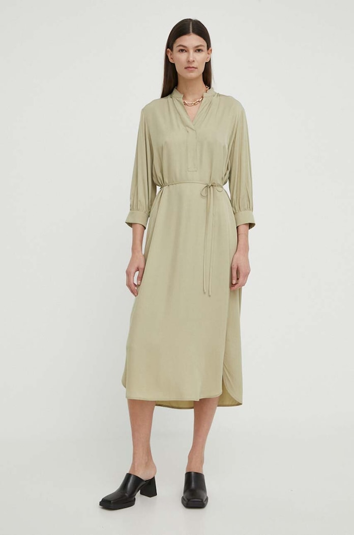 Marc O'Polo rochie 402116921207 verde SS24