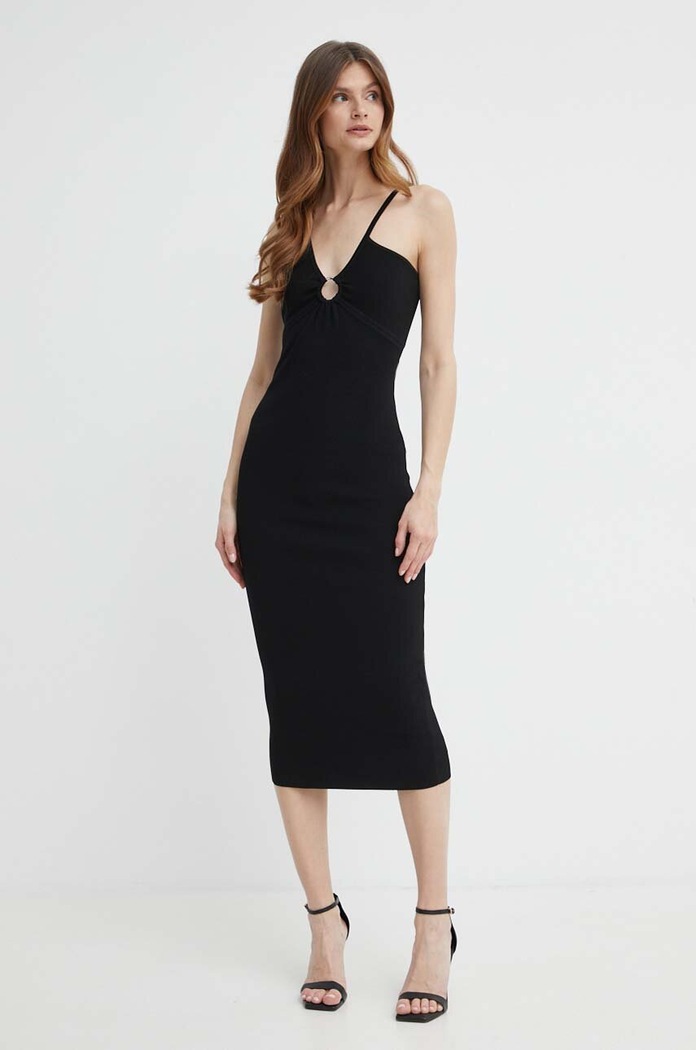 Φόρεμα MICHAEL Michael Kors casual μαύρο MS4822X33D