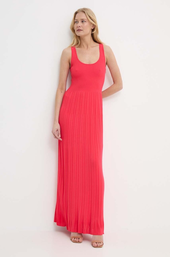 Oblečení Šaty MICHAEL Michael Kors MS4822IBFD oranžová