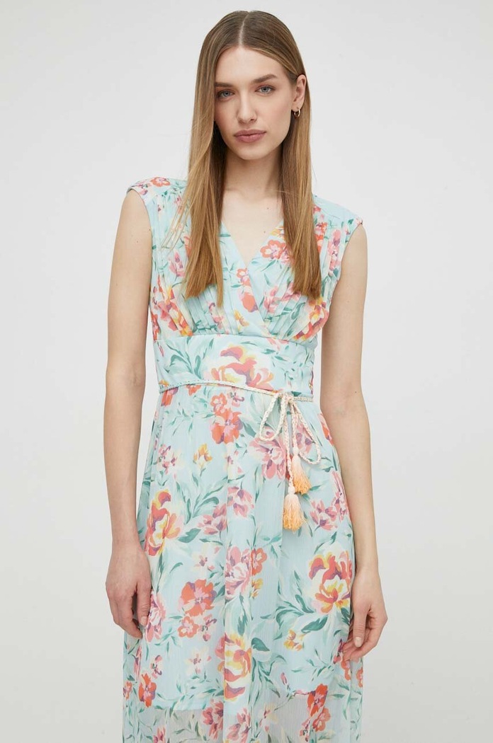 Šaty Guess GILDA zelená W3GK60.WDW82