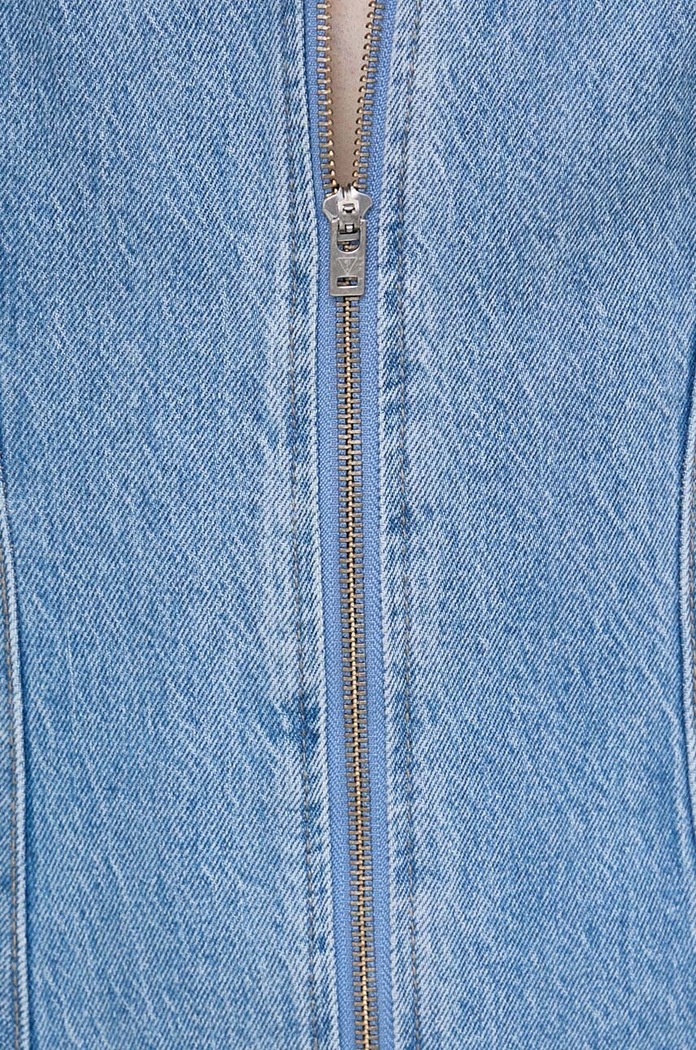 Džínové šaty Guess RAYE W4GK66.D4K30 modrá