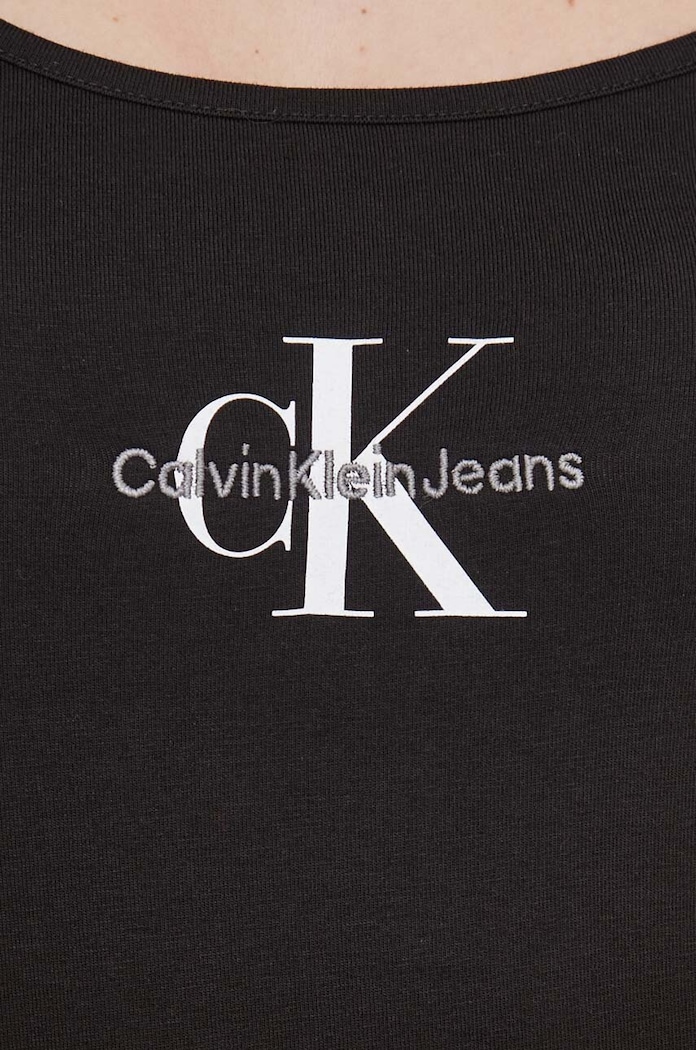 Šaty Calvin Klein Jeans J20J223420 čierna