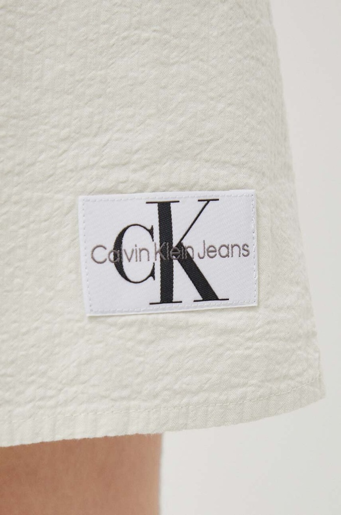 Bavlněné šaty Calvin Klein Jeans J20J223425