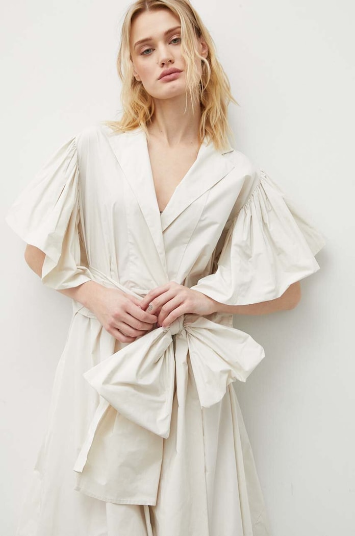 Šaty MMC STUDIO béžová ILO.DRESS