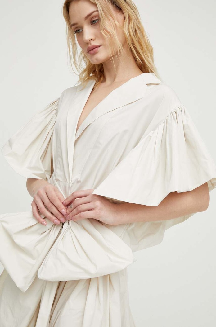 Šaty MMC STUDIO ILO.DRESS béžová