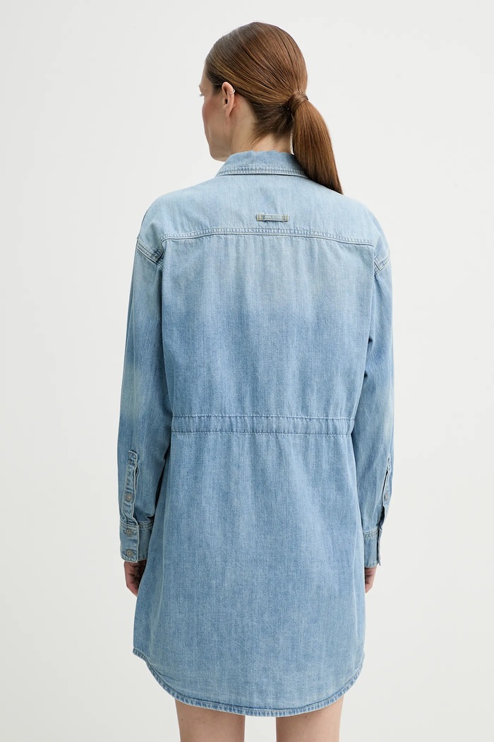 Îmbrăcăminte G-Star rochie din denim D24353.D252 albastru