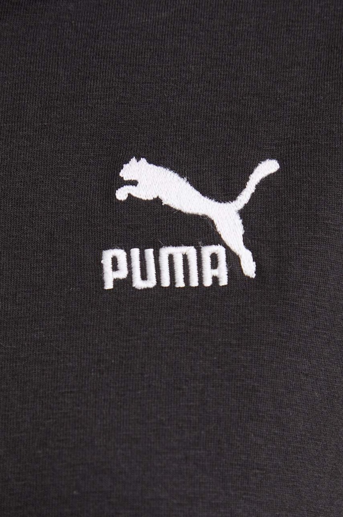 Puma rochie din bumbac BETTER CLASSIC 624232 negru