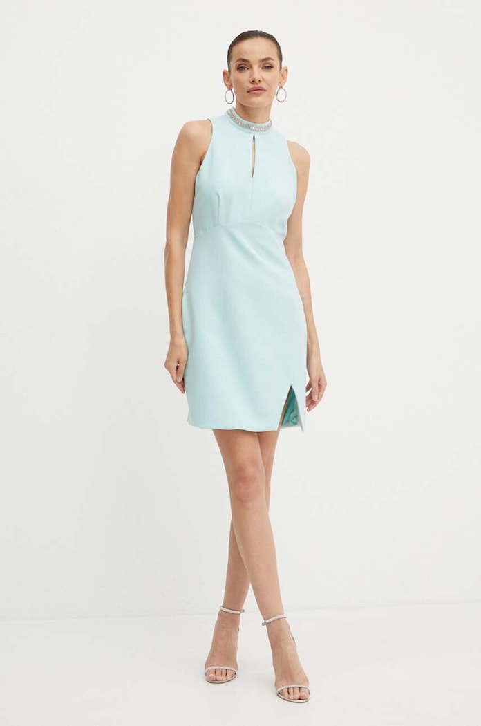Morgan sukienka REDJI REDJI.JADE turkusowy SS24