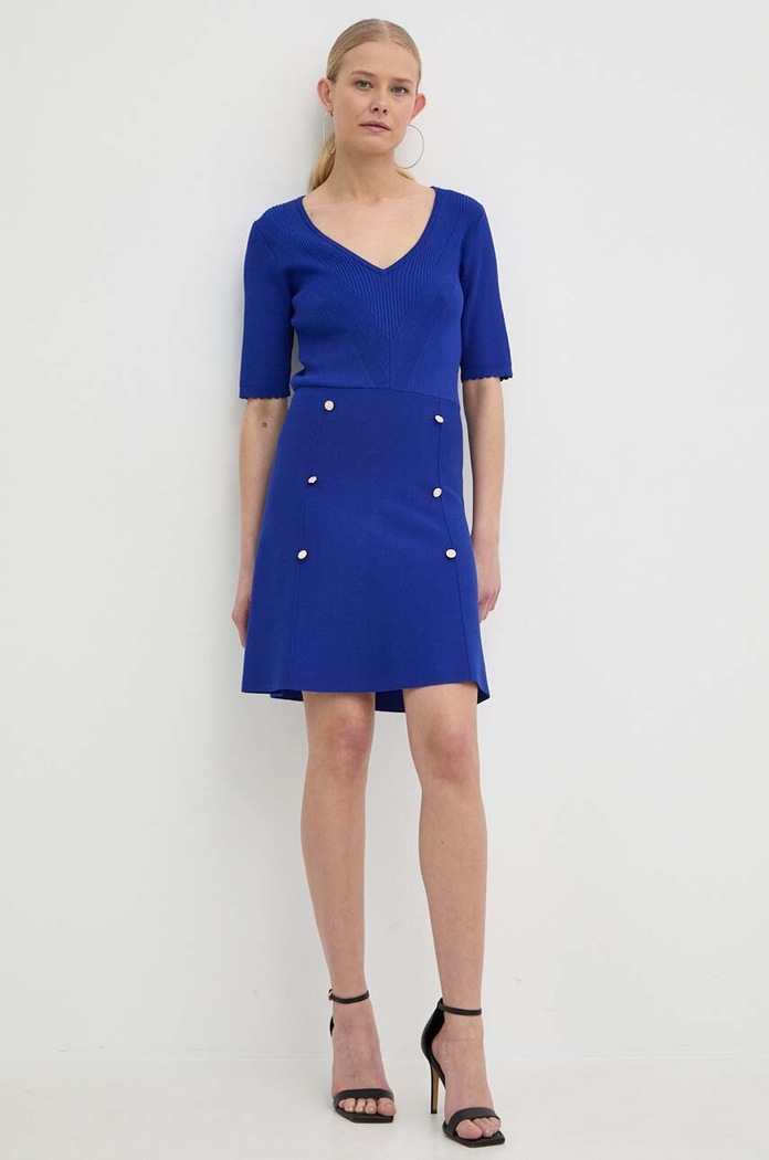 Morgan rochie RMALICE RMALICE.ROYAL albastru SS24