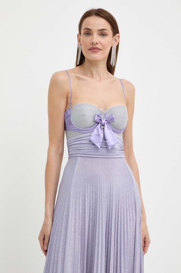 Φόρεμα Elisabetta Franchi AB62942E2 μωβ