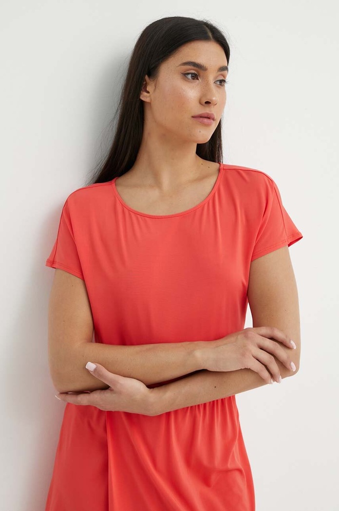Плажна рокля Max Mara Beachwear 2416621019600 оранжев SS24