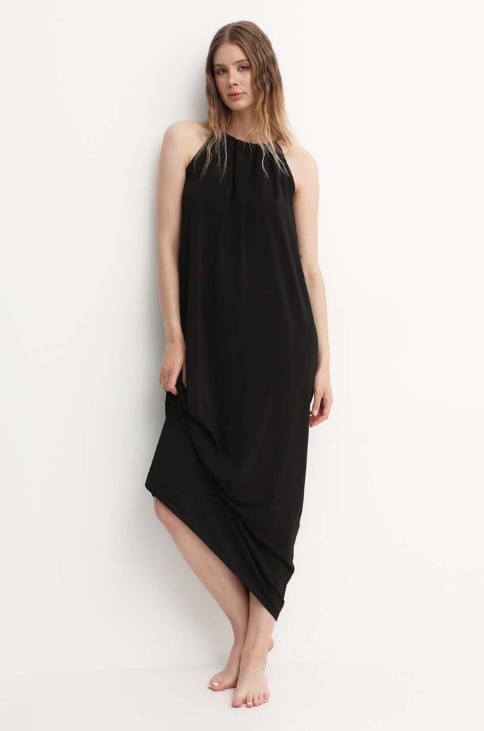 Max Mara Beachwear ruha 2416621029600 fekete SS24