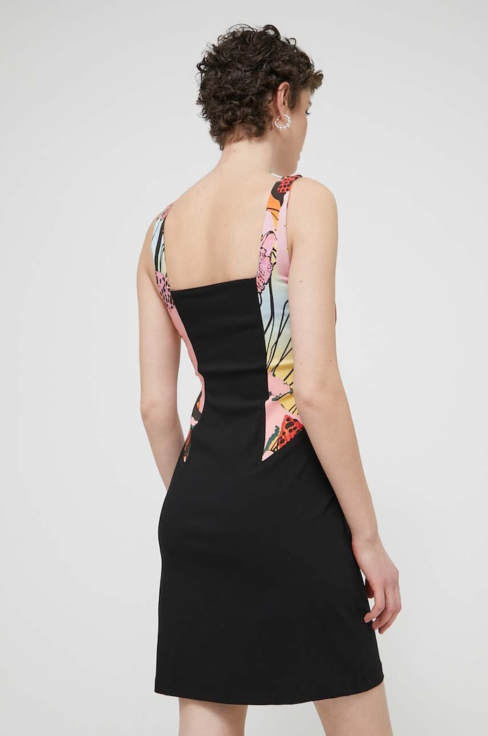 Oblečenie Šaty Desigual MARBELLA LACROIX 24SWVW75 čierna