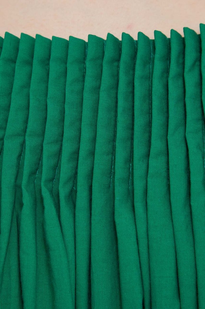 Desigual rochie din bumbac 24SWVW21 verde