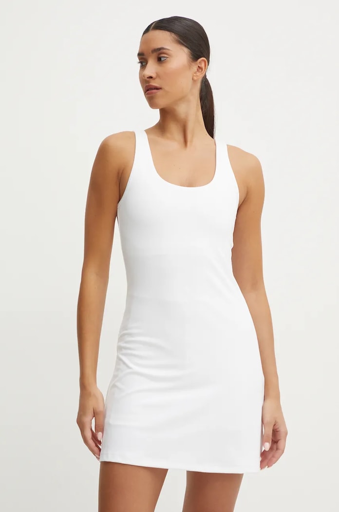 Under Armour sukienka sportowa Motion z elastanem biały 1384053