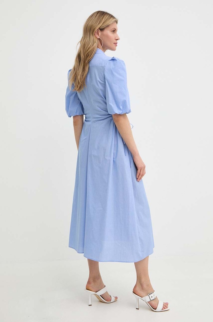 Ρούχα Βαμβακερό φόρεμα Bardot STRPE STRPE 57347DB3.BLUE.STRPE μπλε