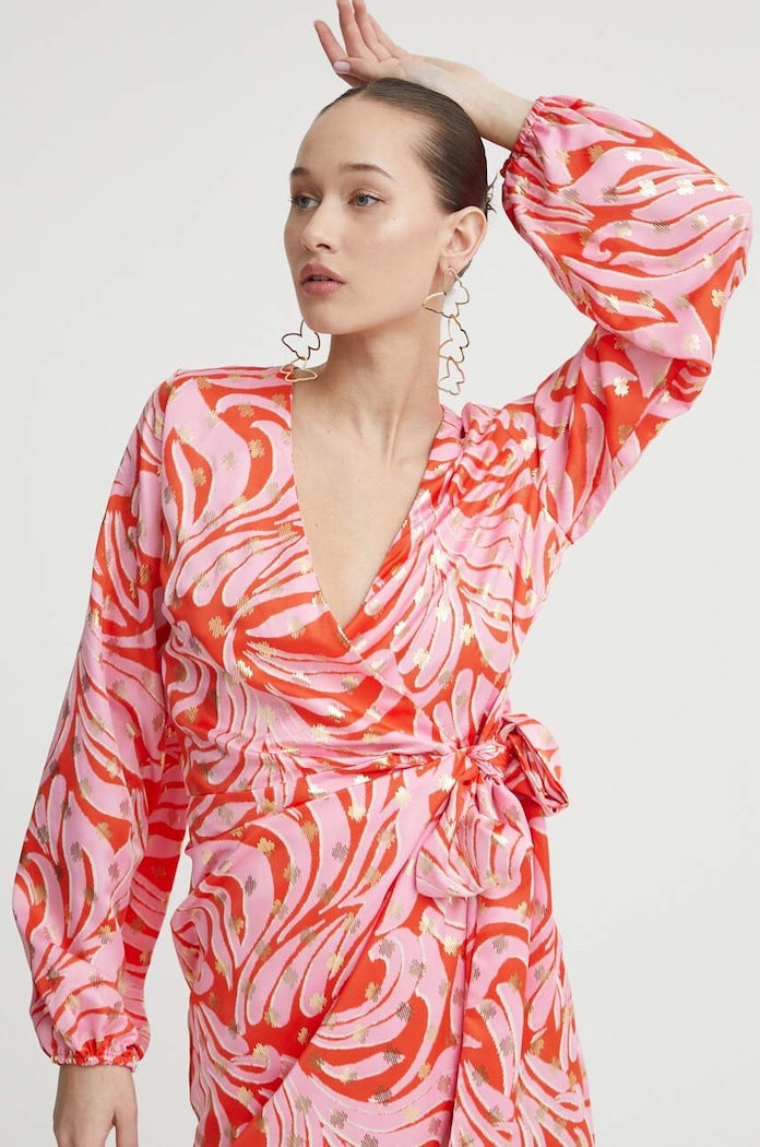 Never Fully Dressed rochie roz NFDDR1181.Pink