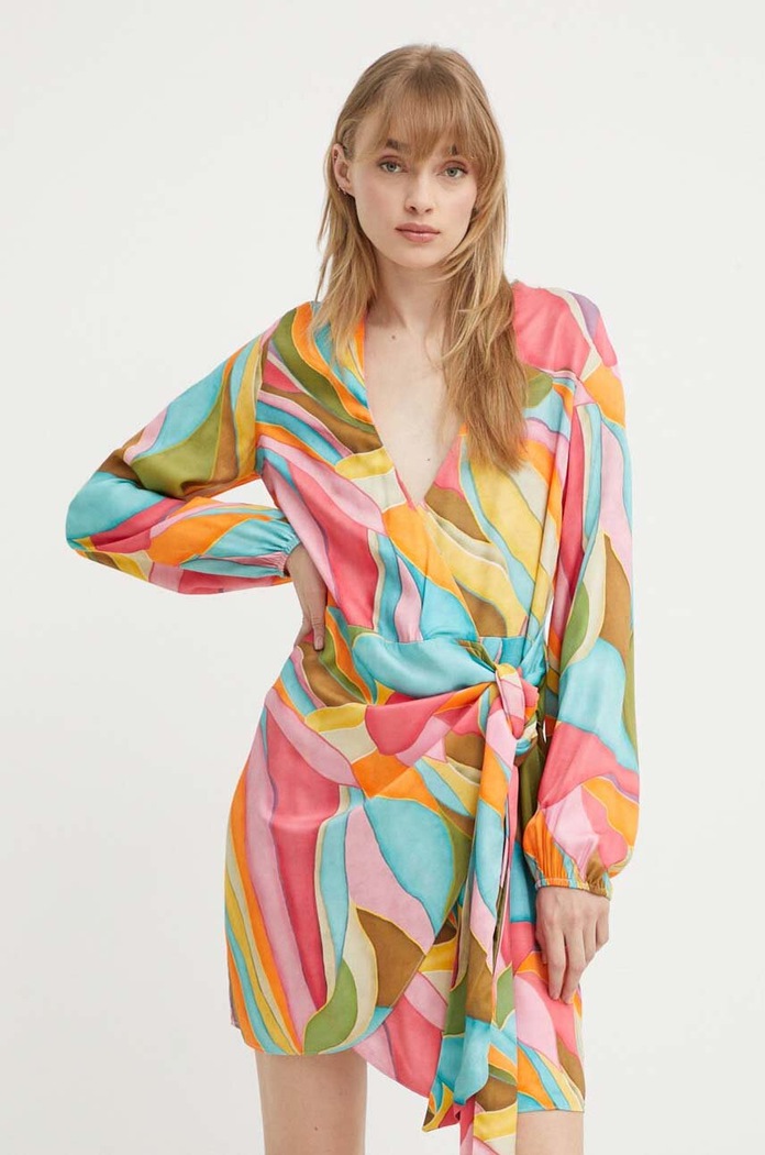 Φόρεμα Never Fully Dressed casual πολύχρωμο NFDDR1254.Multi